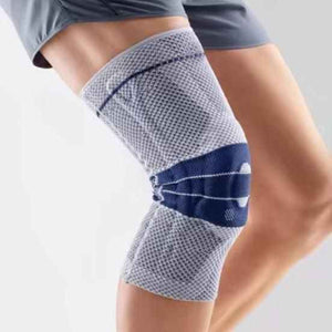 Knit Protection Silicone Anti - collision Spring Support Sports Knee Protector