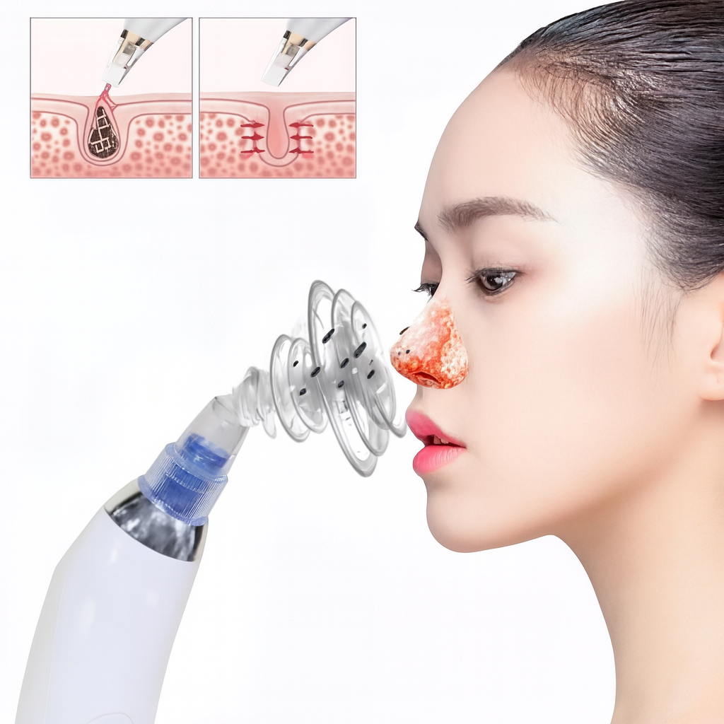 GlowClean Blackhead Remover - Effective Blackhead Extraction Tool for Clear Skin - ADVANCED PLAN STORE