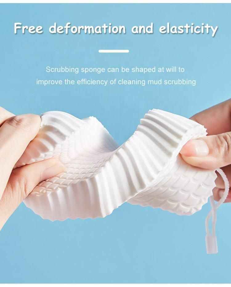 Kids Magic Bath Sponge Exfoliating Brush for Gentle Dead Skin Removal - Baby Body Scrubber & Massage Cleaning Tool  (Pack of 4)