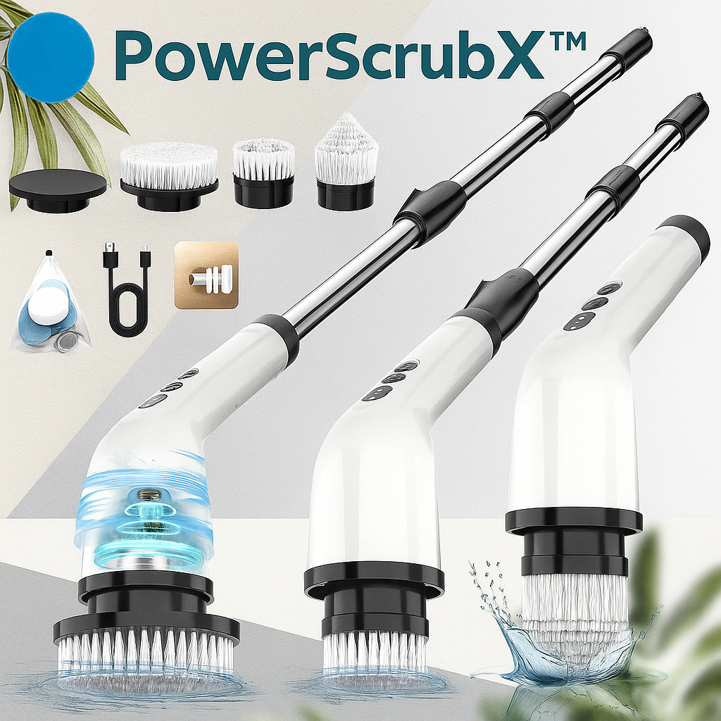PowerScrubX™ UltraClean Electric Scrubber