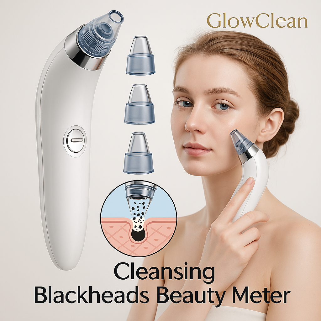 GlowClean Blackhead Remover - Effective Blackhead Extraction Tool for Clear Skin - ADVANCED PLAN STORE